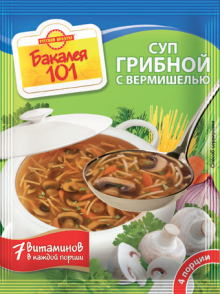 Суп Русский продукт грибной с вермишелью